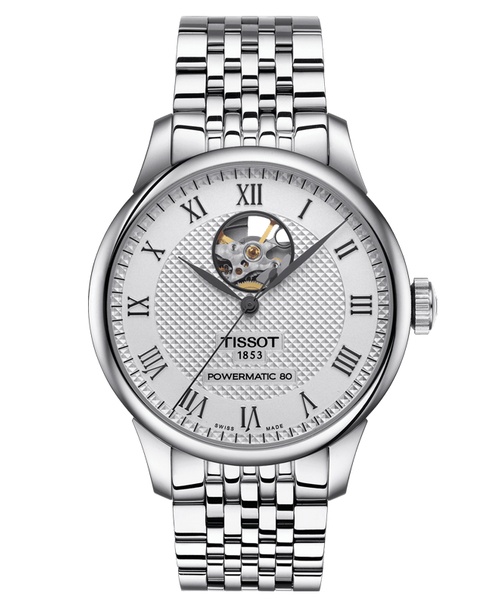 Đồng hồ nam Tissot Le Locle Powermatic 80 Open Heart T006.407.11.033.02