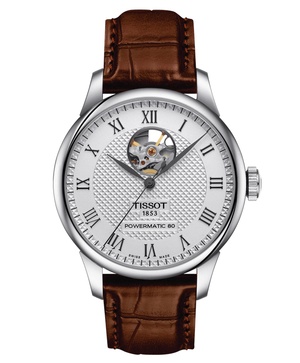 Đồng hồ nam Tissot Le Locle Powermatic 80 Open Heart T006.407.16.033.01