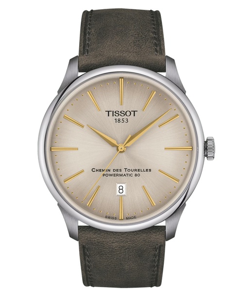 Đồng hồ nam Tissot Chemin des Tourelles Powermatic 80 T139.407.16.261.00