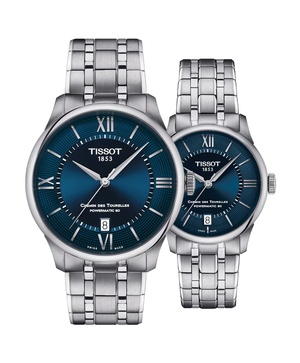 Đồng hồ đôi Tissot Chemin des Tourelles Powermatic 80 T139.807.11.048.00 và T139.207.11.048.00