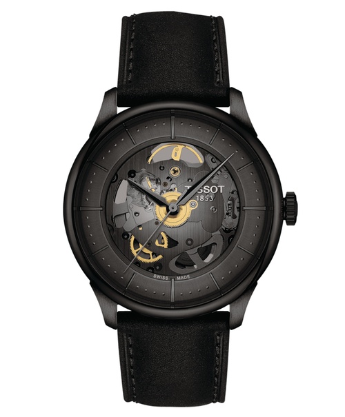 Đồng hồ nam Tissot Chemin des Tourelles Squelette T139.836.36.441.00